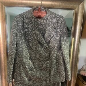 Vintage 2 Piece It’s the French Shop In Connecticut A-Line Dress and Jacket Set